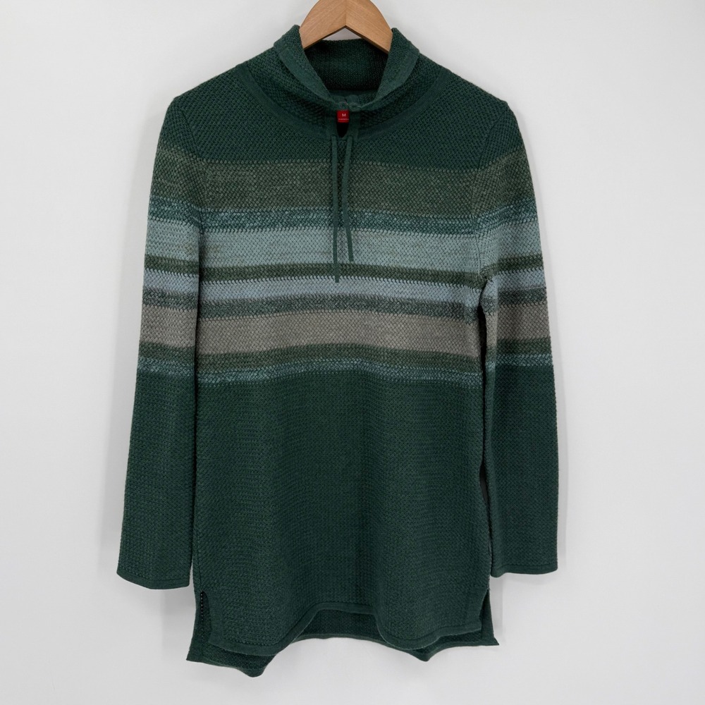 Krimson Klover Everlasting Merino Wool Sweater Tunic Green‎ Size Medium